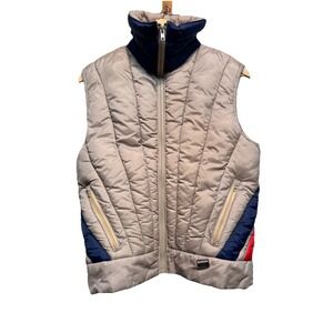 Vintage 70s 80s Mountain Goat By White Stag Down Puffer Vest S/M USA New Zipper